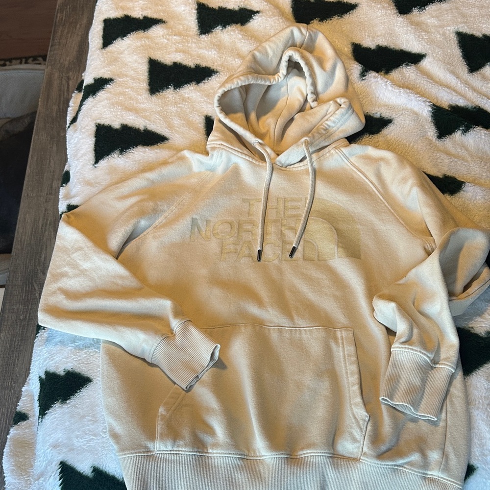 The North Face Cream Hoodie